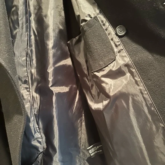 Men’s Jos A Bank Wool Blend Pea Coat - Picture 4 of 6